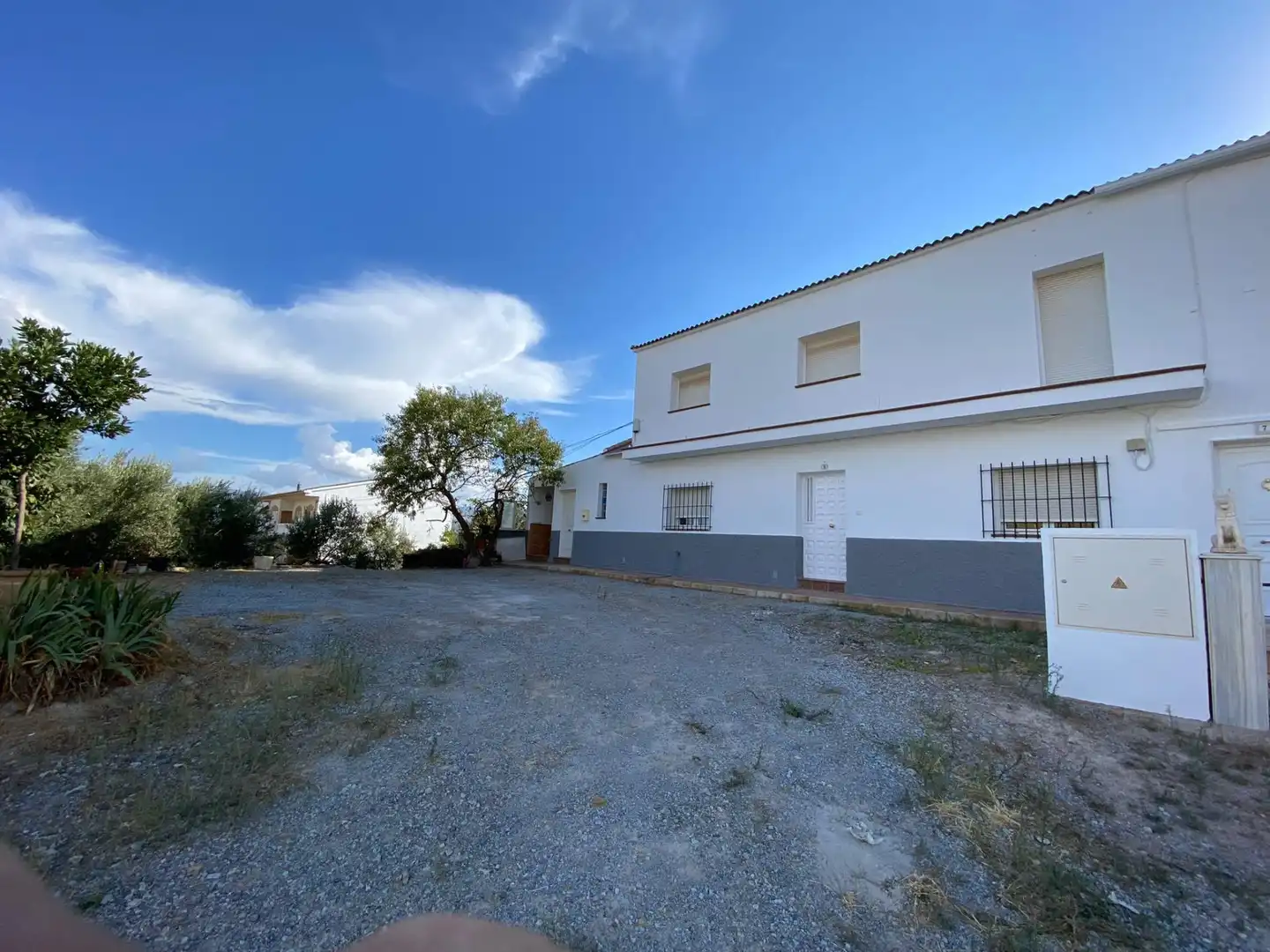 Vista exterior de Finca rústica en venda en Alcóntar amb Jardí privat, Traster i Balcó