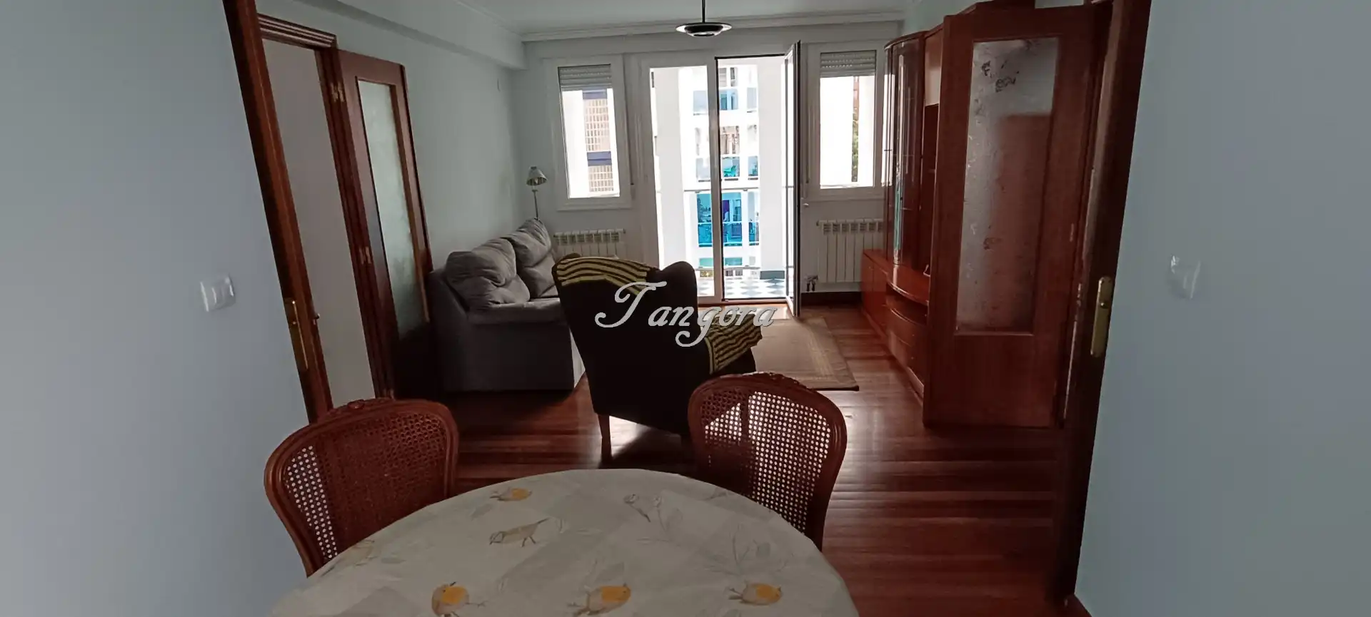 Wohnzimmer von Wohnung zur Miete in Castro-Urdiales mit Heizung, Terrasse und Möbliert