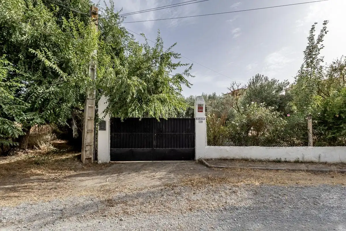 Vista exterior de Casa o chalet en venta en Las Gabias con Jardín privado, Terraza y Piscina