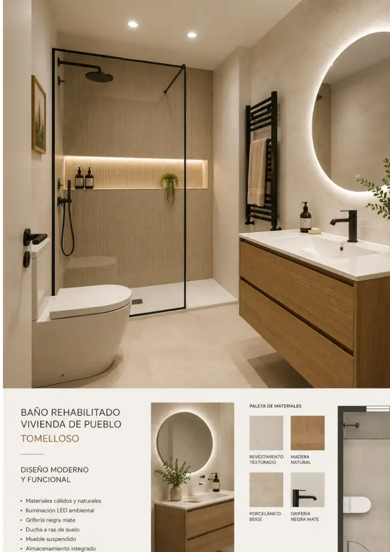 Baño de Casa o chalet en venta en Tomelloso