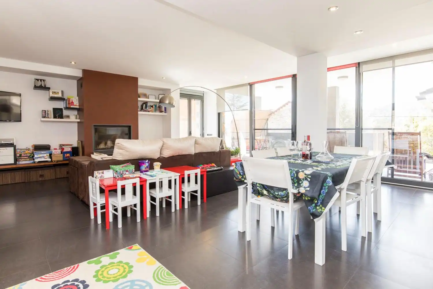 Sala de estar de Casa o chalet en venta en Boltaña con Aire acondicionado, Calefacción y Jardín privado