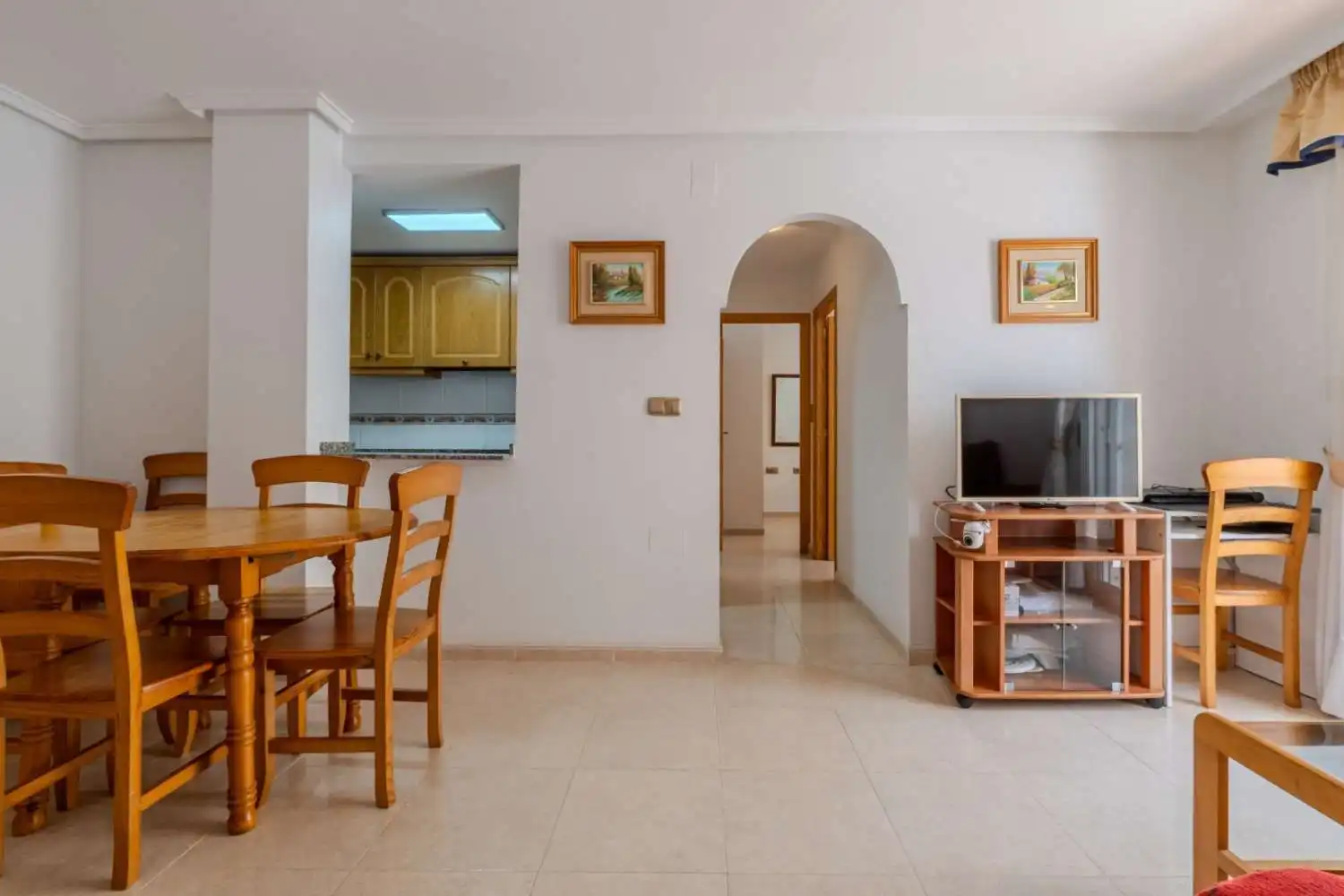 Menjador de Apartament en venda en Torrevieja amb Aire condicionat, Terrassa i Traster