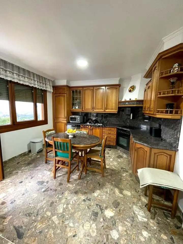 Kitchen of Houses for rent in Baiona  with Private garden, Swimming Pool and Balcony