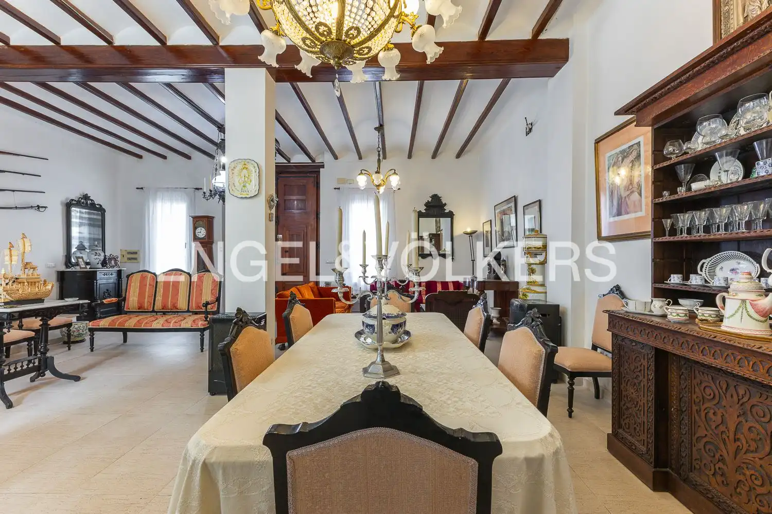Comedor de Casa o chalet en venta en Almoines con Calefacción, Trastero y Amueblado