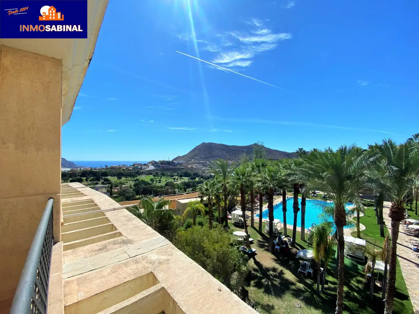 Vista exterior de Estudi en venda en Vícar amb Aire condicionat, Jardí privat i Terrassa