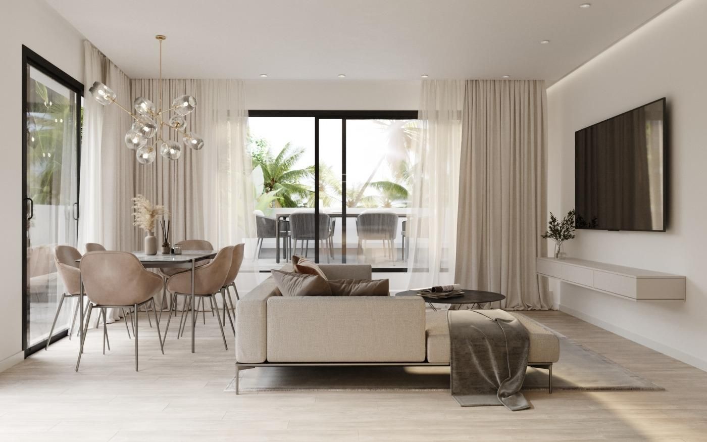 Living room of Attic for sale in Mijas  with Air Conditioner, Heating and Terrace