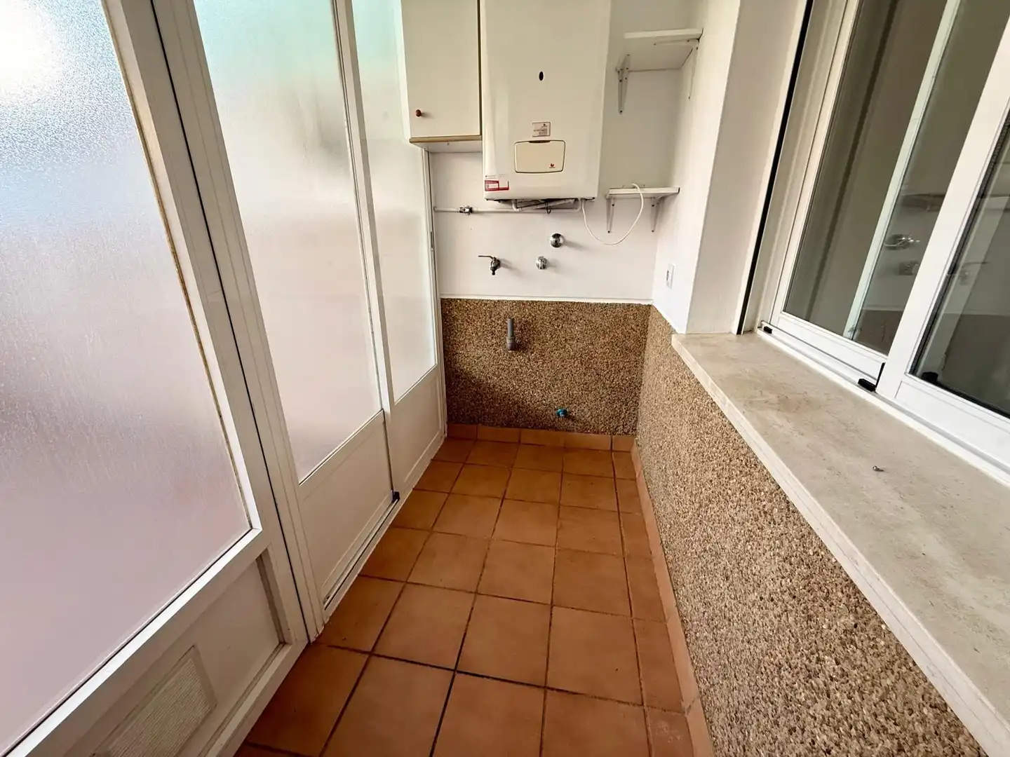 Küche von Einfamilien-Reihenhaus zur Miete in Badajoz mit Klimaanlage, Heizung und Terrasse