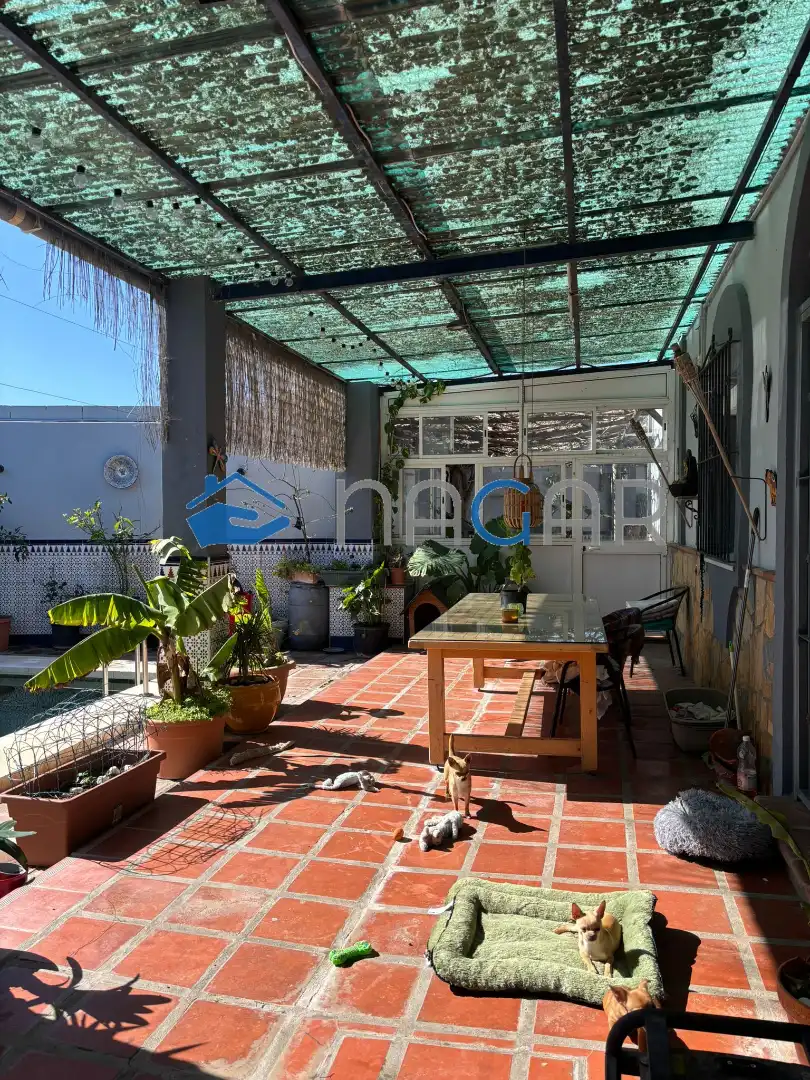 Terrace of Country homes for sale in La Línea de la Concepción  with Swimming Pool and Furnished
