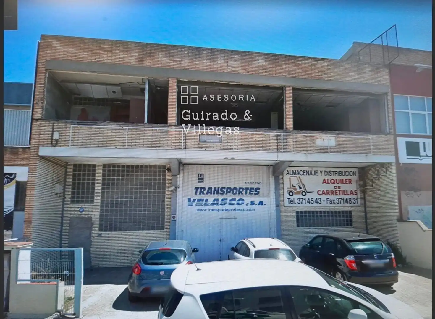 Außenansicht von Fabrikhallen zum Verkauf in Esplugues de Llobregat