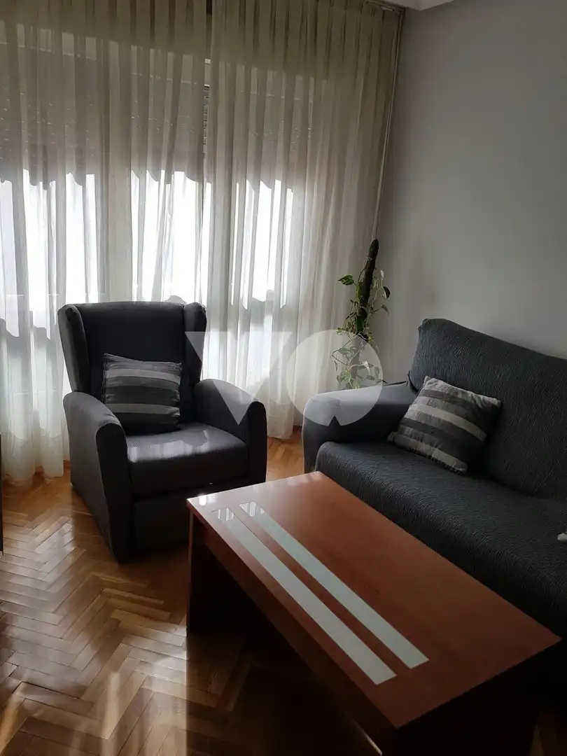 Sala d'estar de Pis de lloguer en Madrid amb Aire condicionat, Calefacció i Parquet