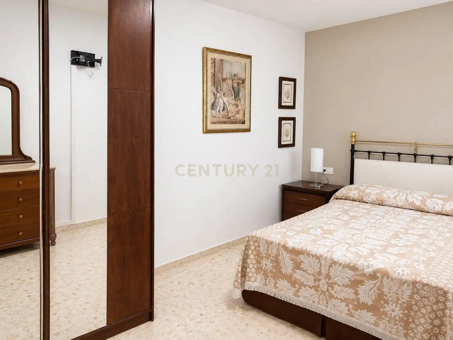 Dormitori de Apartament de lloguer en Valencia amb Aire condicionat
