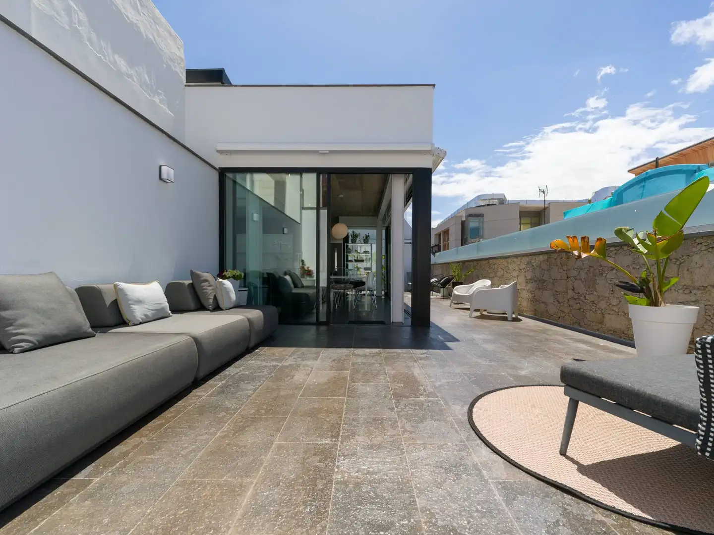 Terrassa de Casa o xalet en venda en Las Palmas de Gran Canaria amb Aire condicionat, Terrassa i Balcó