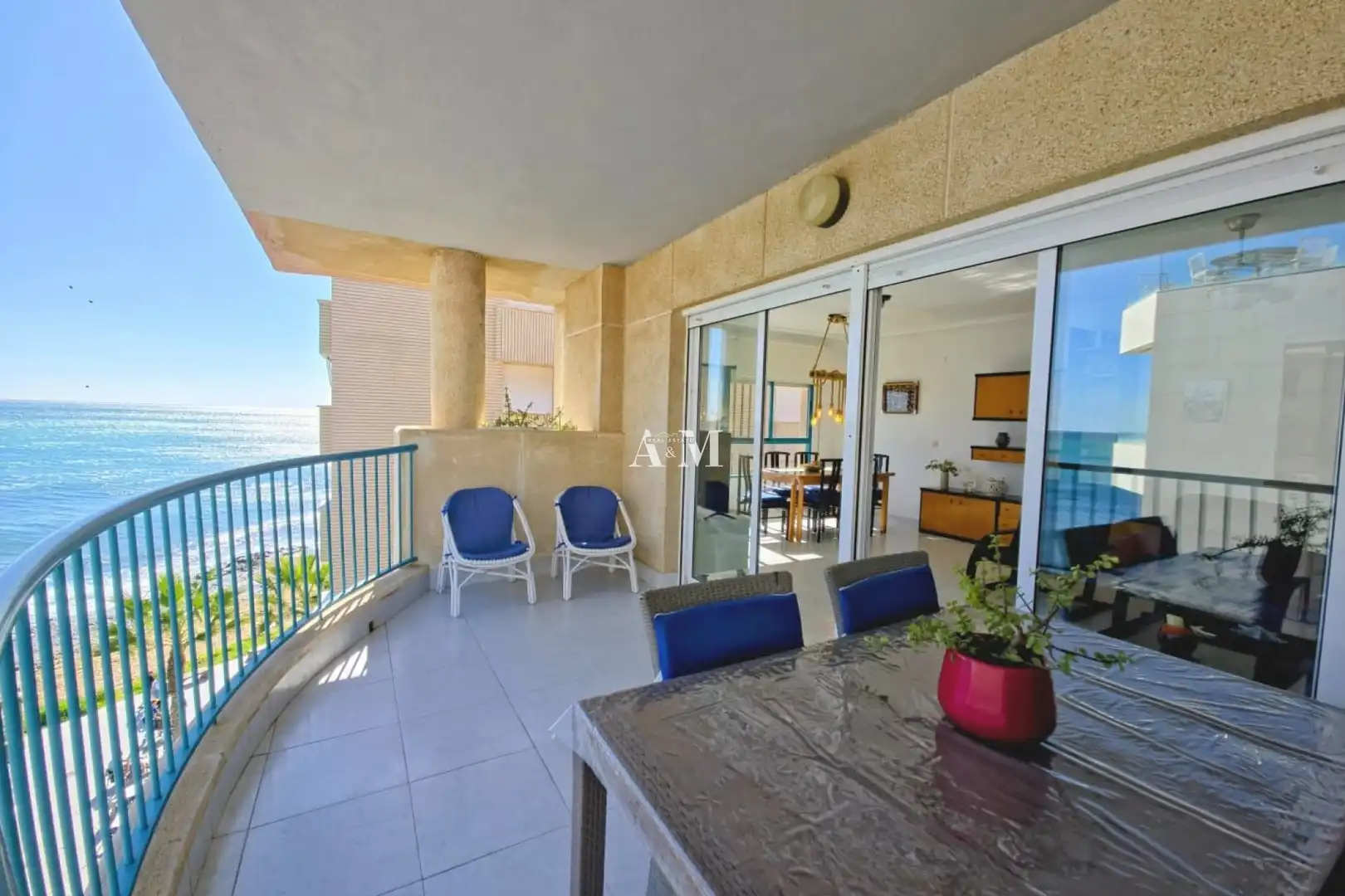 Terrace of Flat for rent in Torrevieja  with Terrace, Furnished and Oven