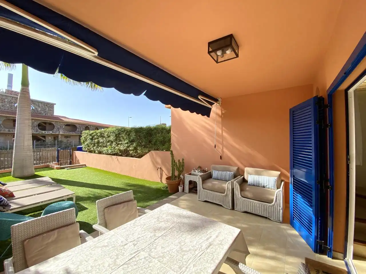 Terrassa de Casa adosada de lloguer en Maspalomas - Meloneras