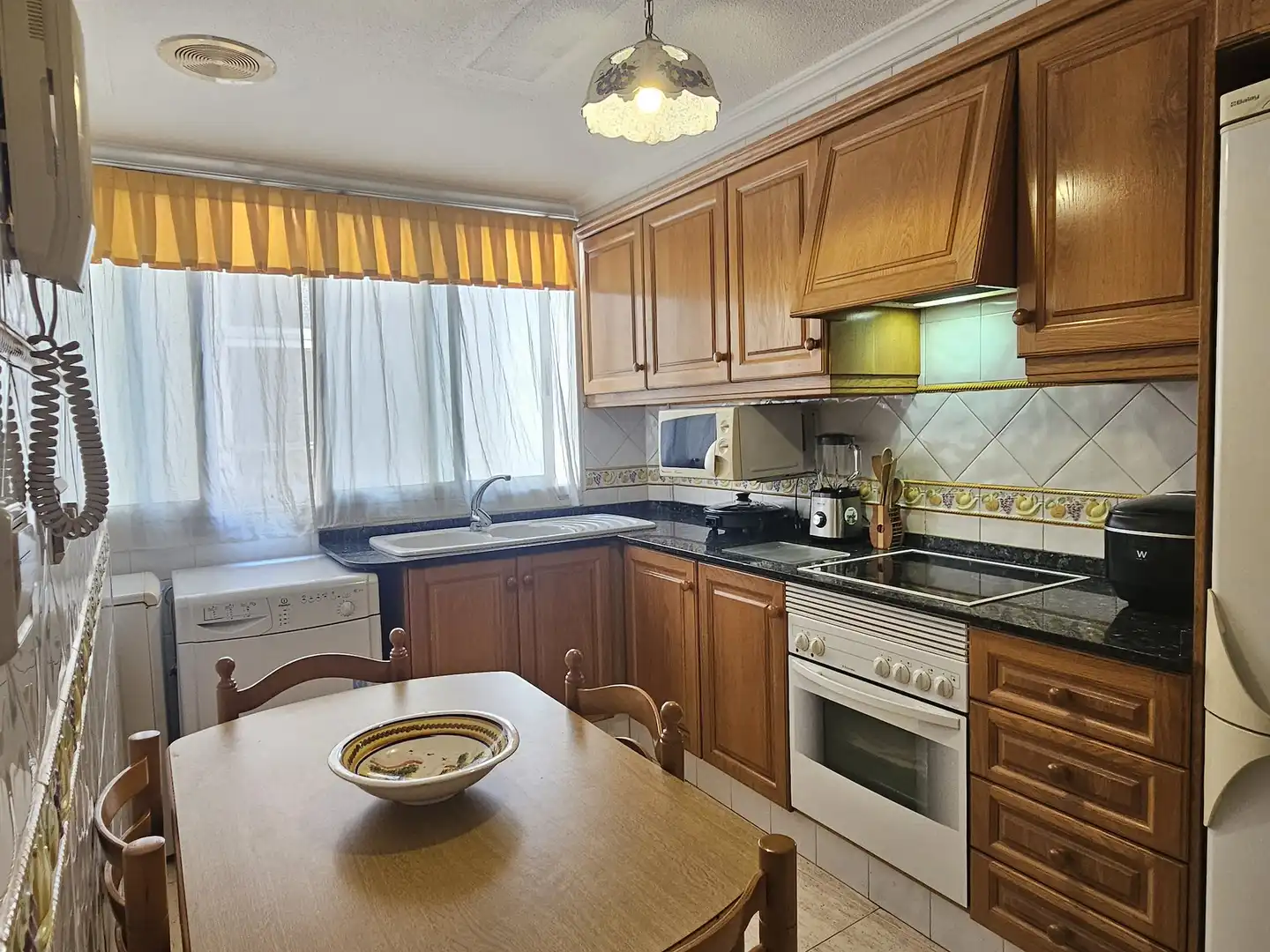 Kitchen of Flat for sale in Santa Pola  with Air Conditioner, Furnished and TV