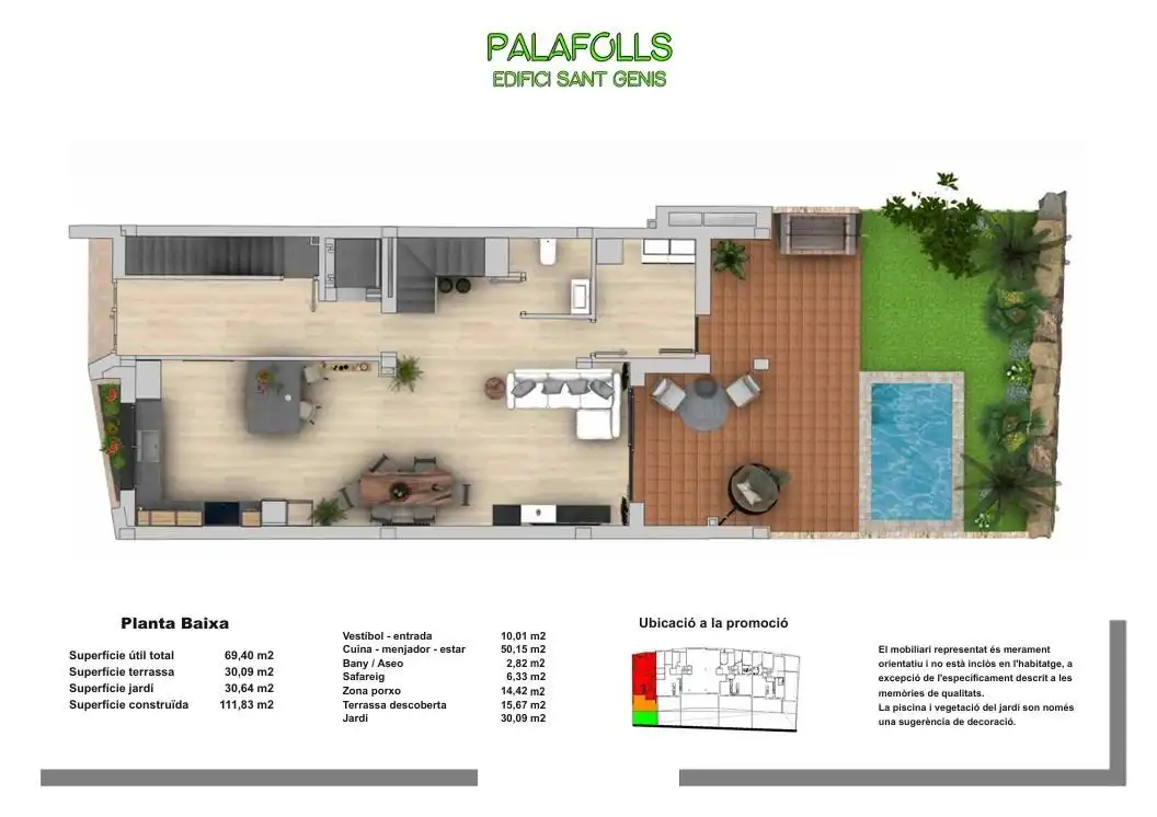 Adosado con terraza en venta en Palafolls, imagen 40