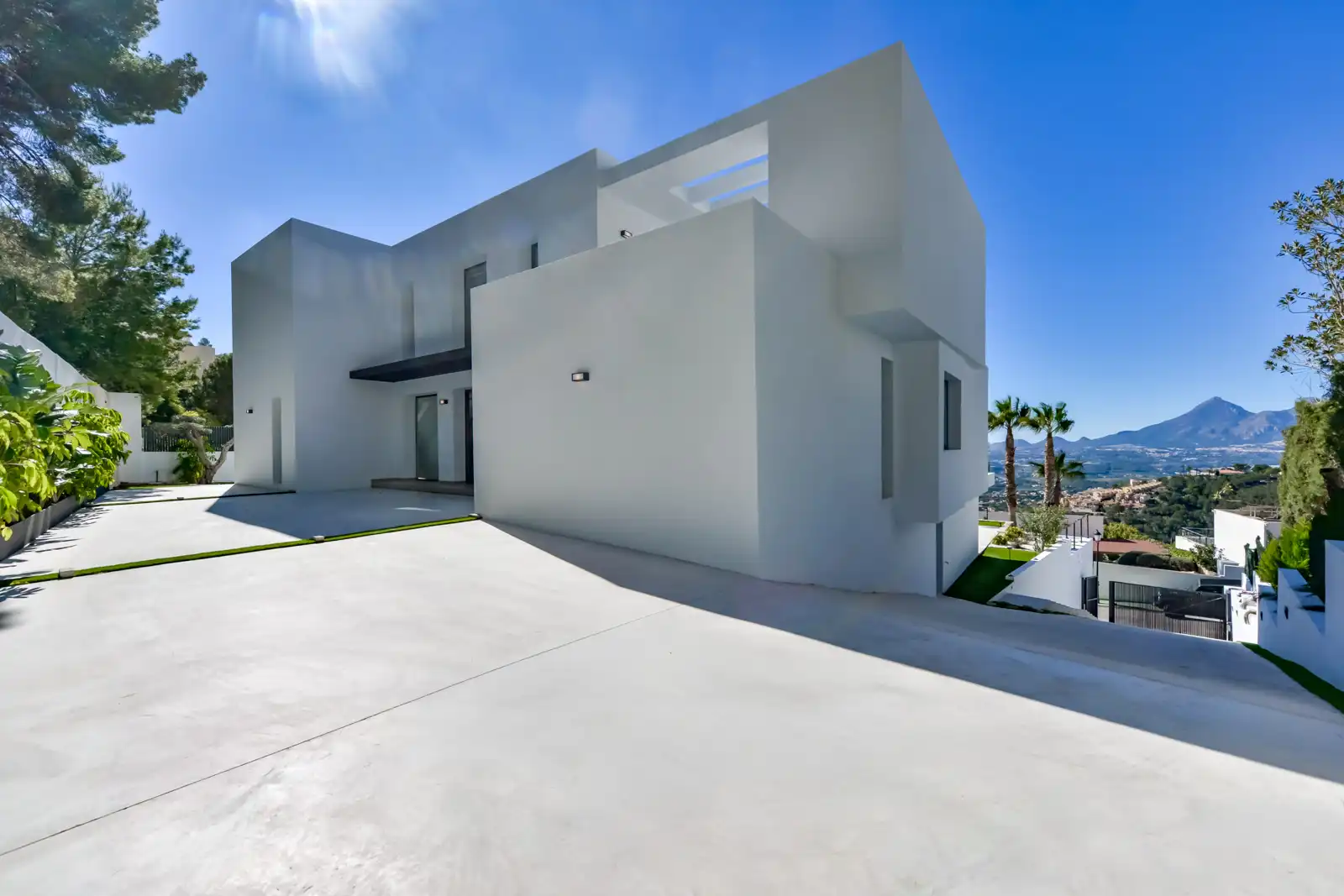 Vista exterior de Casa o chalet en venta en Altea con Aire acondicionado, Calefacción y Jardín privado