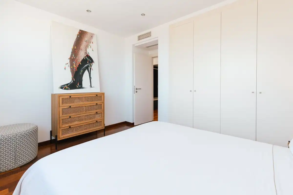 Schlafzimmer von Maisonette zum Verkauf in Eivissa mit Klimaanlage, Heizung und Terrasse