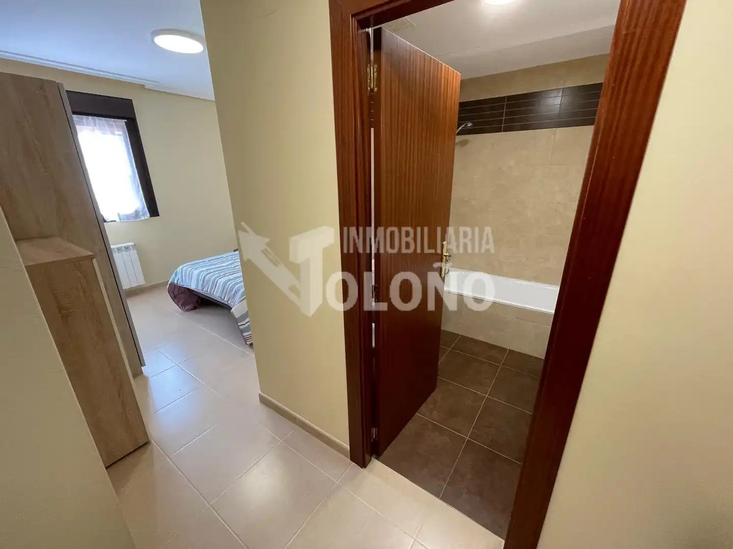 Bedroom of Flat for sale in Zarratón  with Heating, Furnished and Oven
