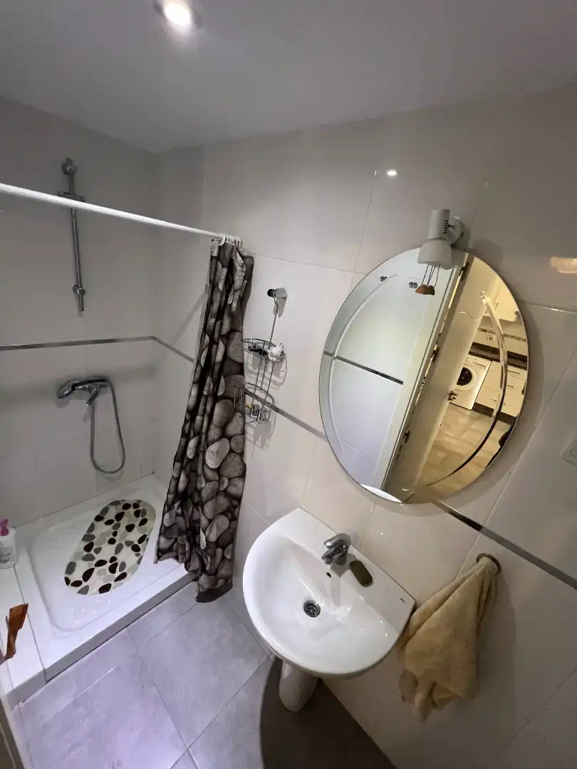 Badezimmer von Wohnung zur Miete in Benalmádena mit Terrasse, Möbliert und Ofen