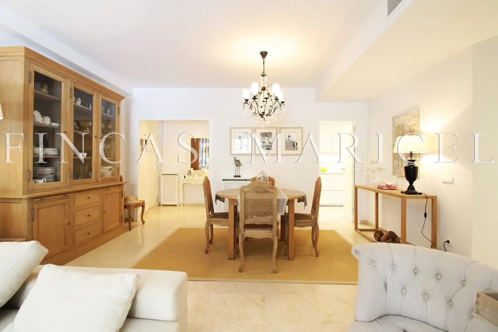 Esszimmer von Wohnung zum Verkauf in Sitges mit Klimaanlage, Heizung und Terrasse