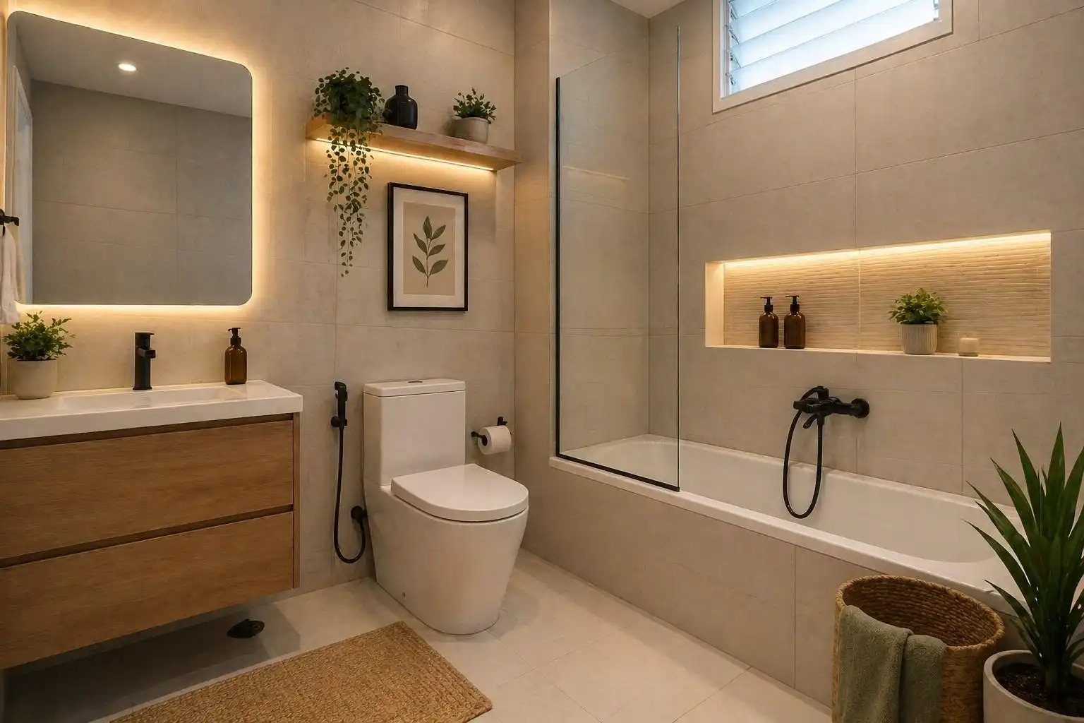 Baño de Ático en venta en Icod de los Vinos con Terraza y Amueblado