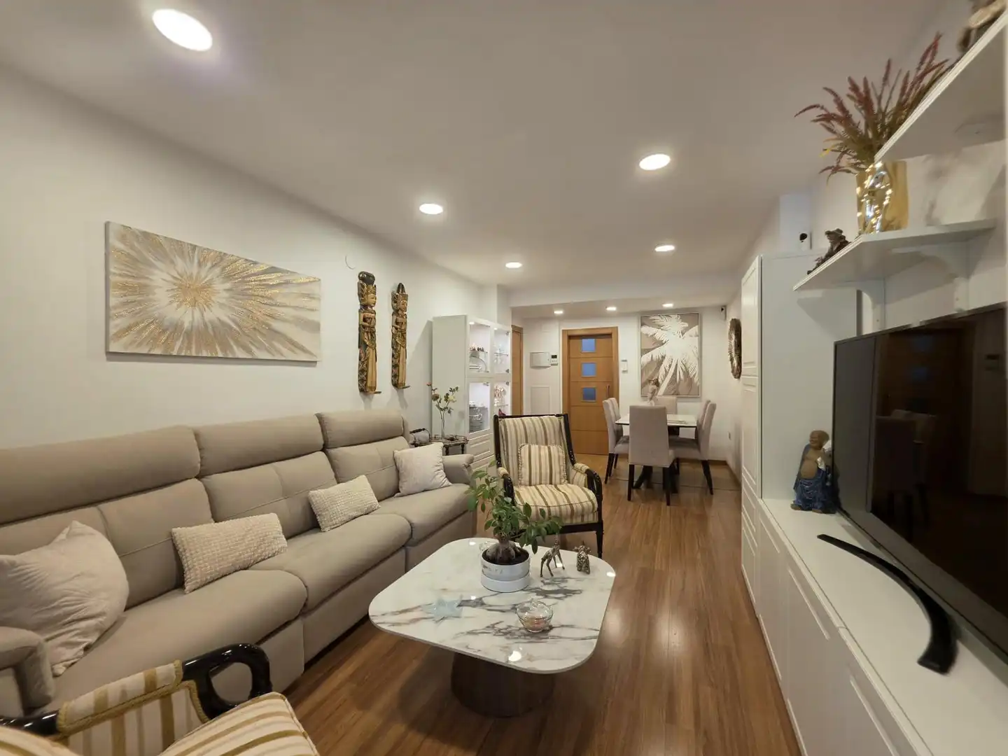 Sala de estar de Piso en venta en El Pinar- Palacio de Congresos