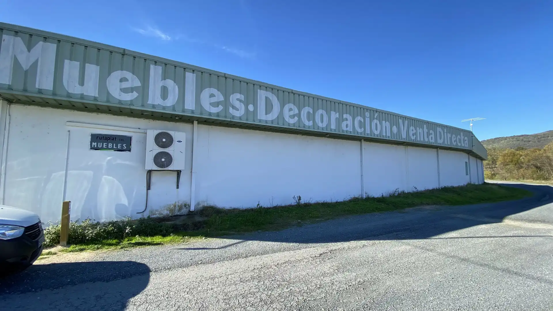 Exterior view of Industrial buildings for sale in Hervás  with Heating and Alarm