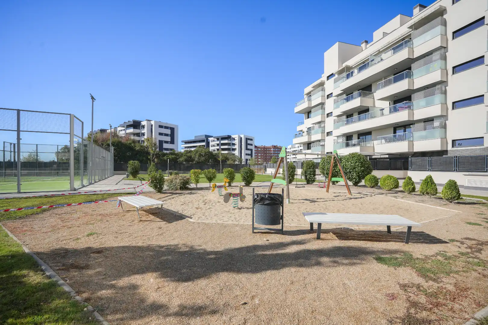 Terrasse von Dachboden zum Verkauf in Valladolid mit Klimaanlage, Heizung und Privatgarten