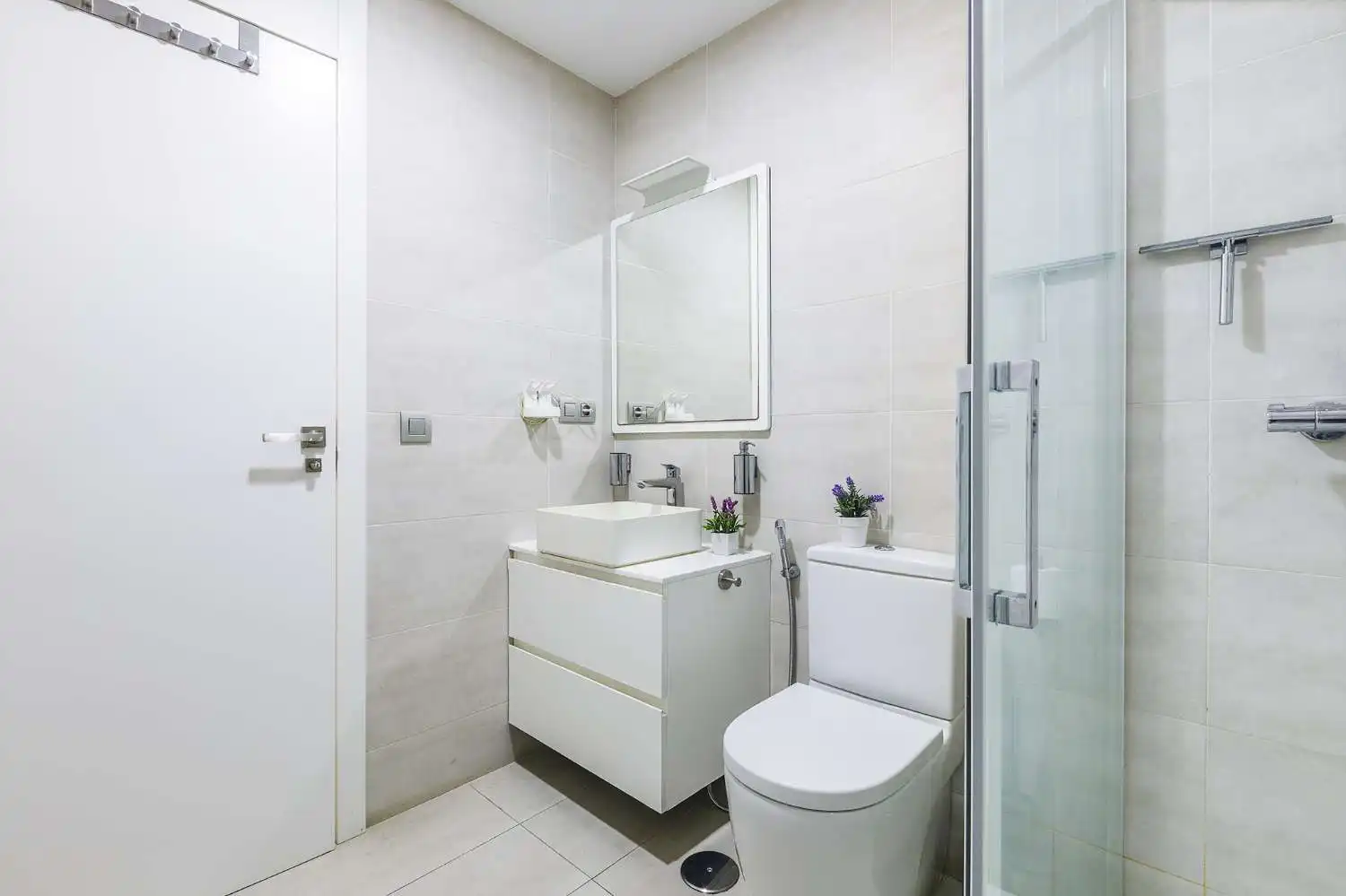 Baño de Apartamento de alquiler en Vélez-Málaga con Terraza