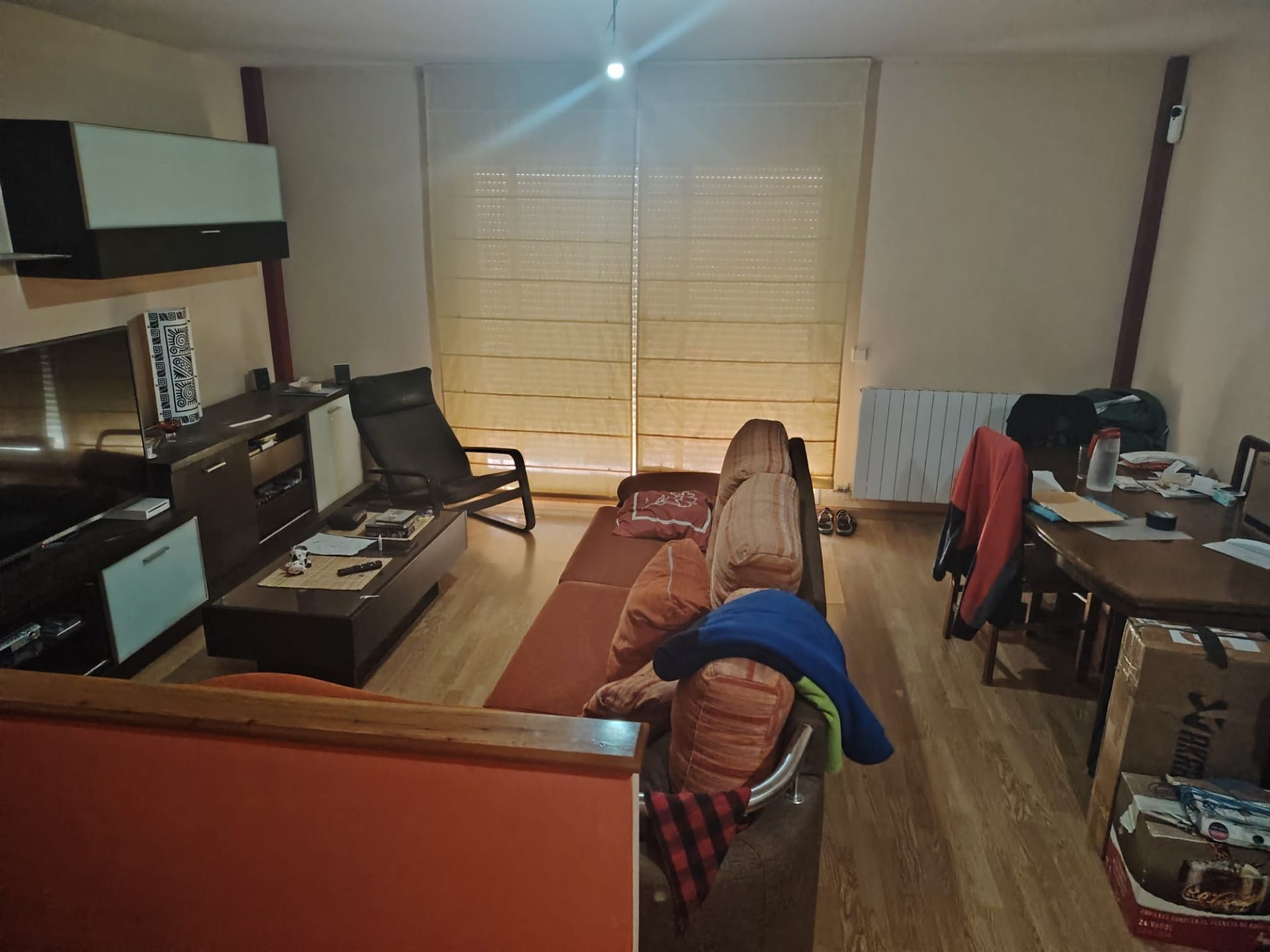 Sala de estar de Casa adosada en venta en Osera de Ebro con Calefacción, Terraza y Trastero