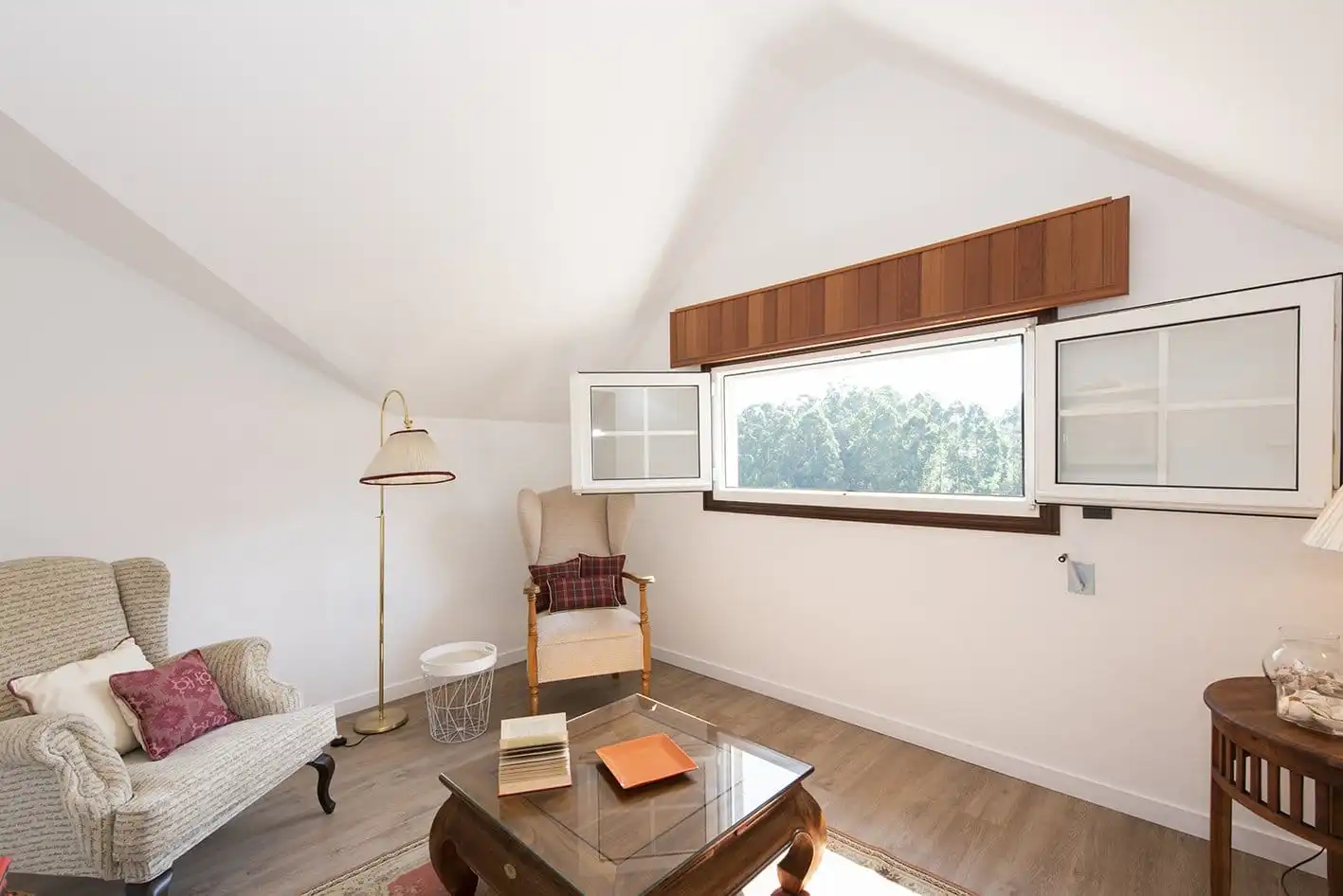 Sala d'estar de Casa o xalet en venda en Gondomar amb Calefacció, Parquet i Terrassa