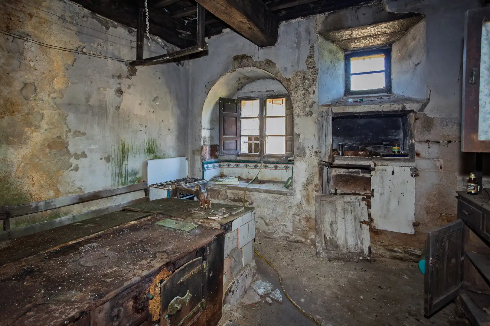 Cocina de Finca rústica en venta en Castroverde con Amueblado