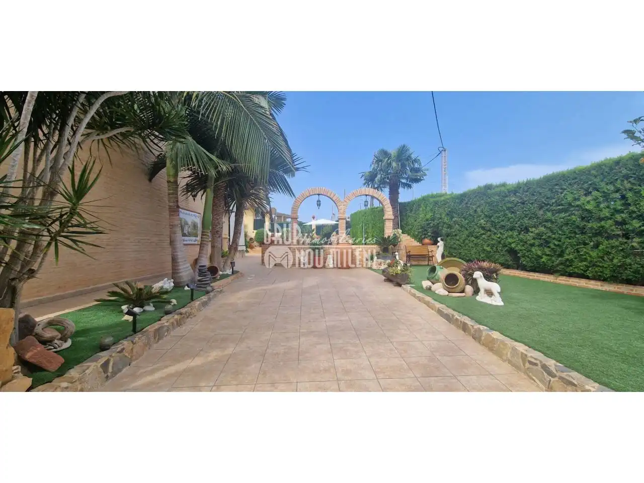 Garden of Houses for sale in Picassent  with Air Conditioner, Private garden and Terrace