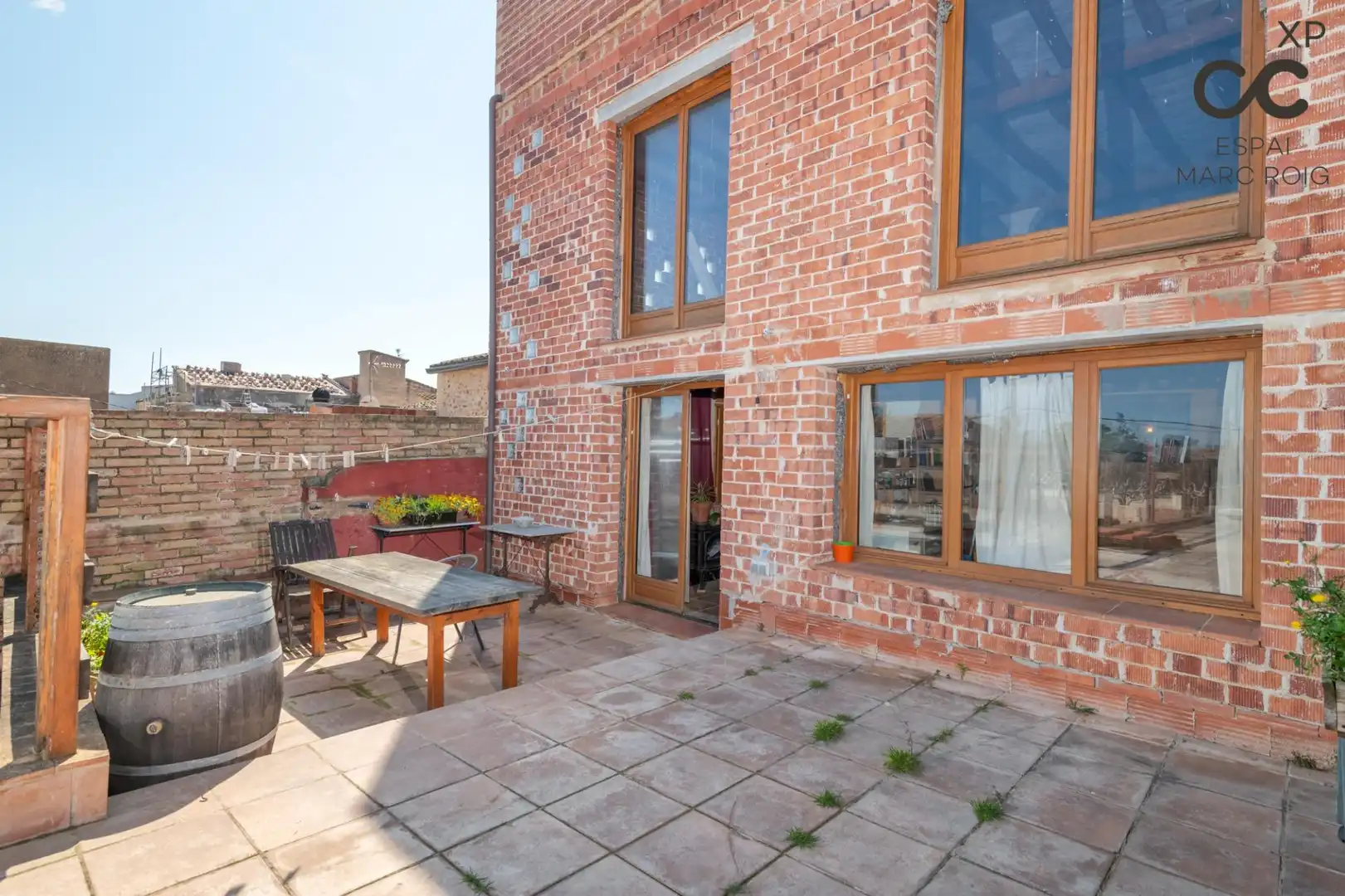 Terrassa de Finca rústica en venda en Fortià amb Aire condicionat, Calefacció i Jardí privat