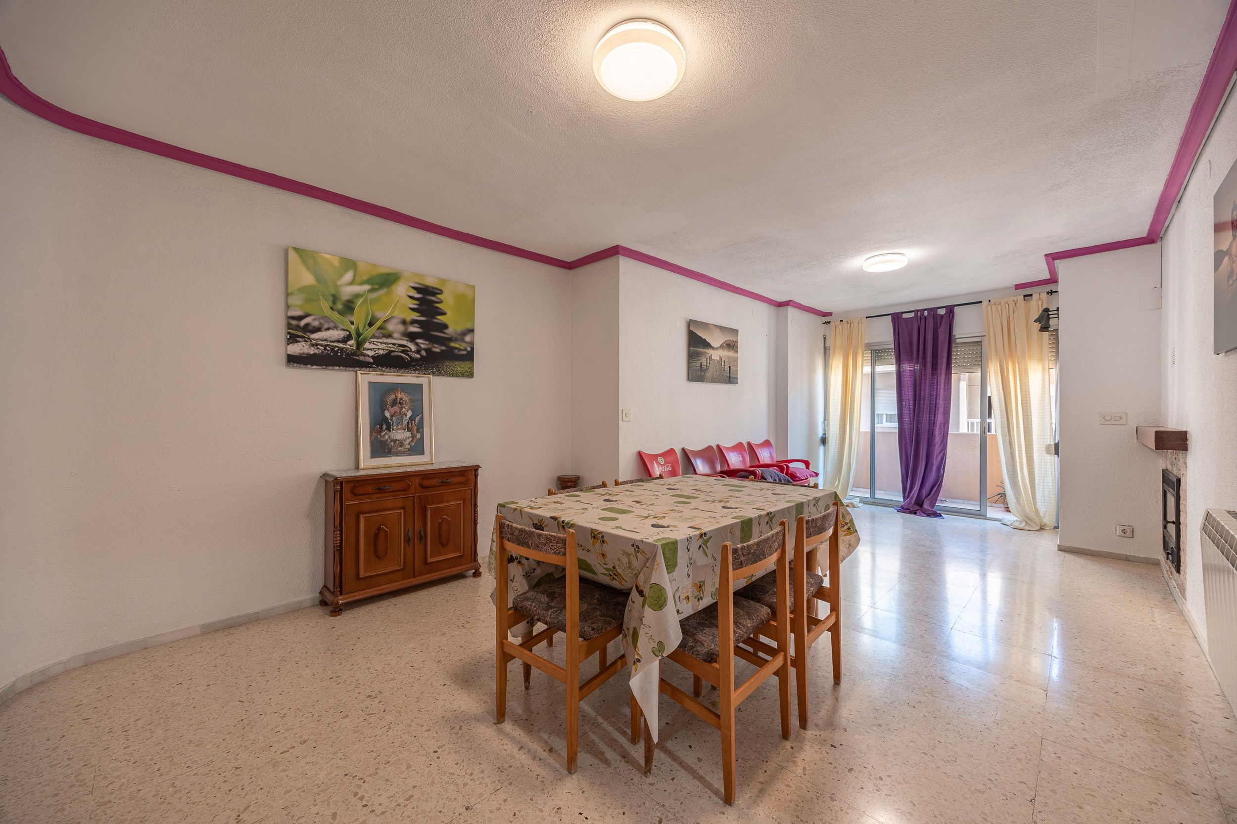 Menjador de Pis en venda en Callosa d'en Sarrià amb Traster i Balcó