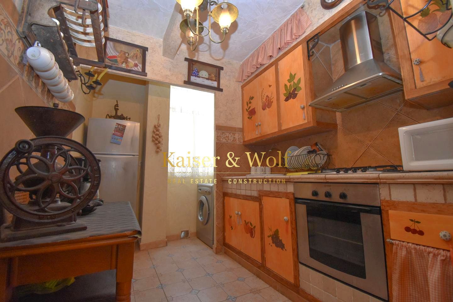 Kitchen of Flat for sale in Santa Pola  with Air Conditioner and Furnished