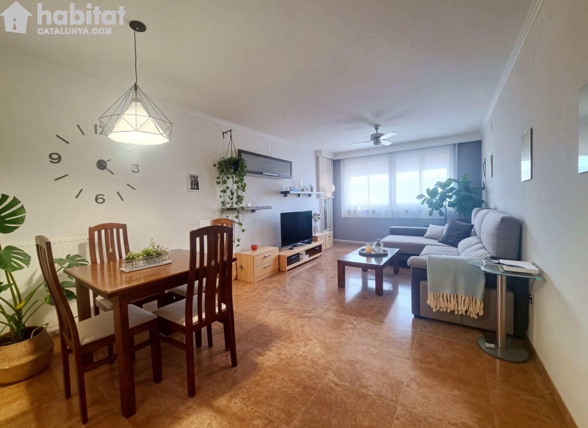 Living room of Flat for sale in Martorell  with Air Conditioner, Private garden and Storage room