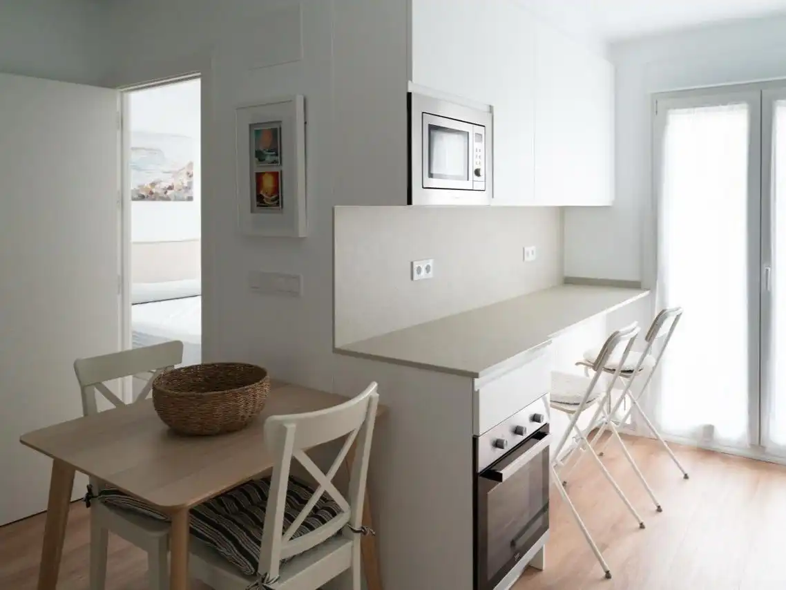 Kitchen of Flat for sale in Centro - Mendibil - Santiago