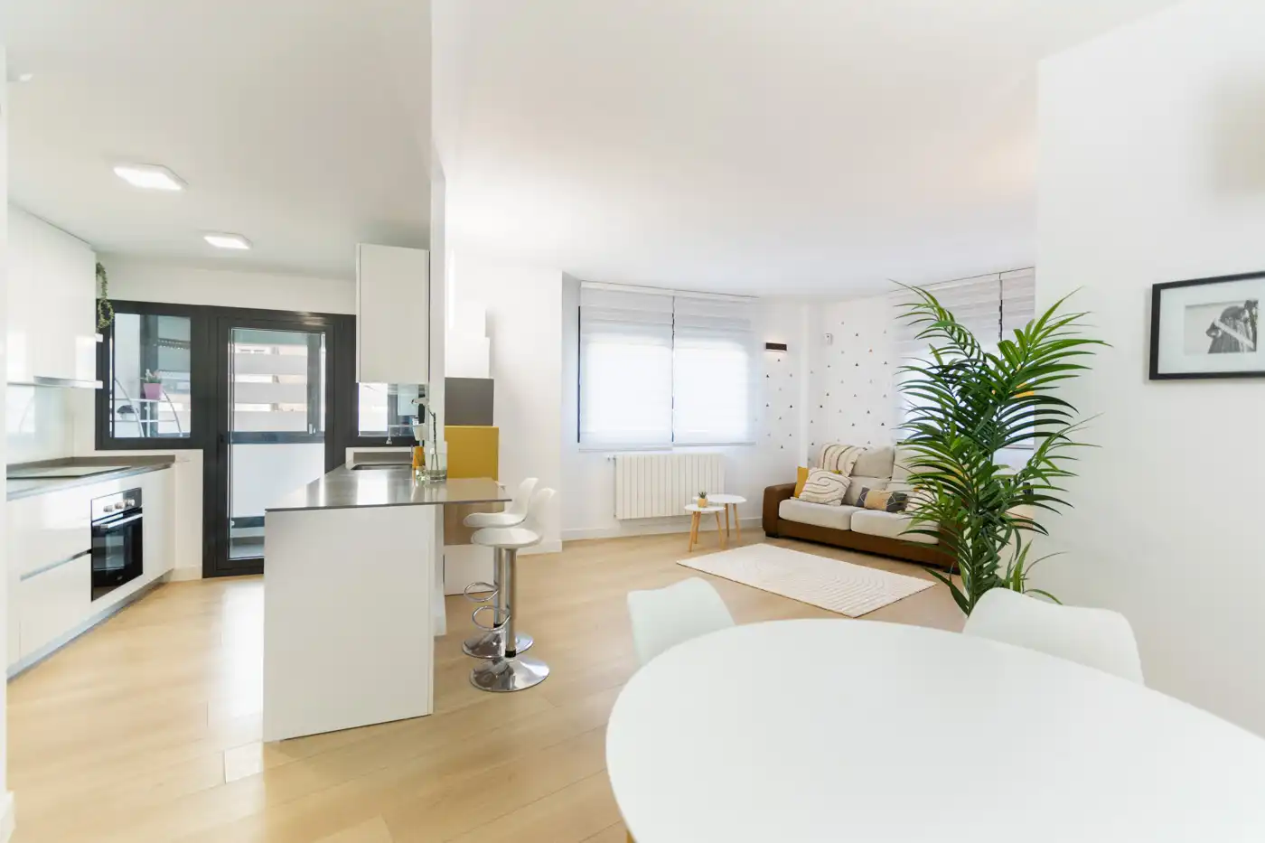 Wohnzimmer von Wohnung zur Miete in Alcorcón mit Heizung, Möbliert und Ofen
