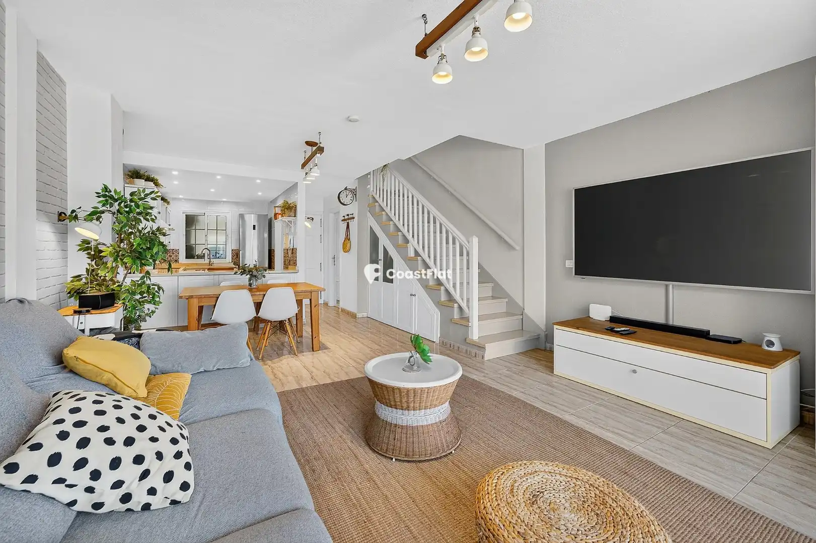 Sala de estar de Dúplex en venta en Granadilla de Abona con Terraza y Piscina comunitaria