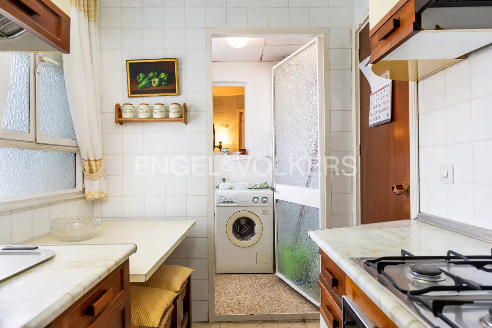 Cocina de Apartamento en venta en Sanlúcar de Barrameda con Calefacción, Terraza y Balcón
