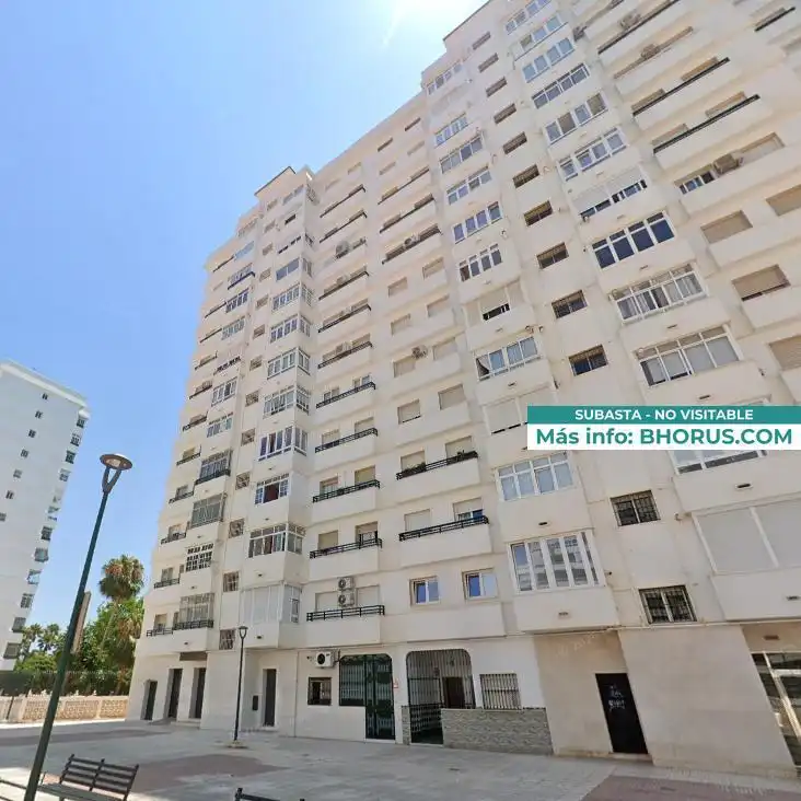 Vista exterior de Piso en venta en Málaga