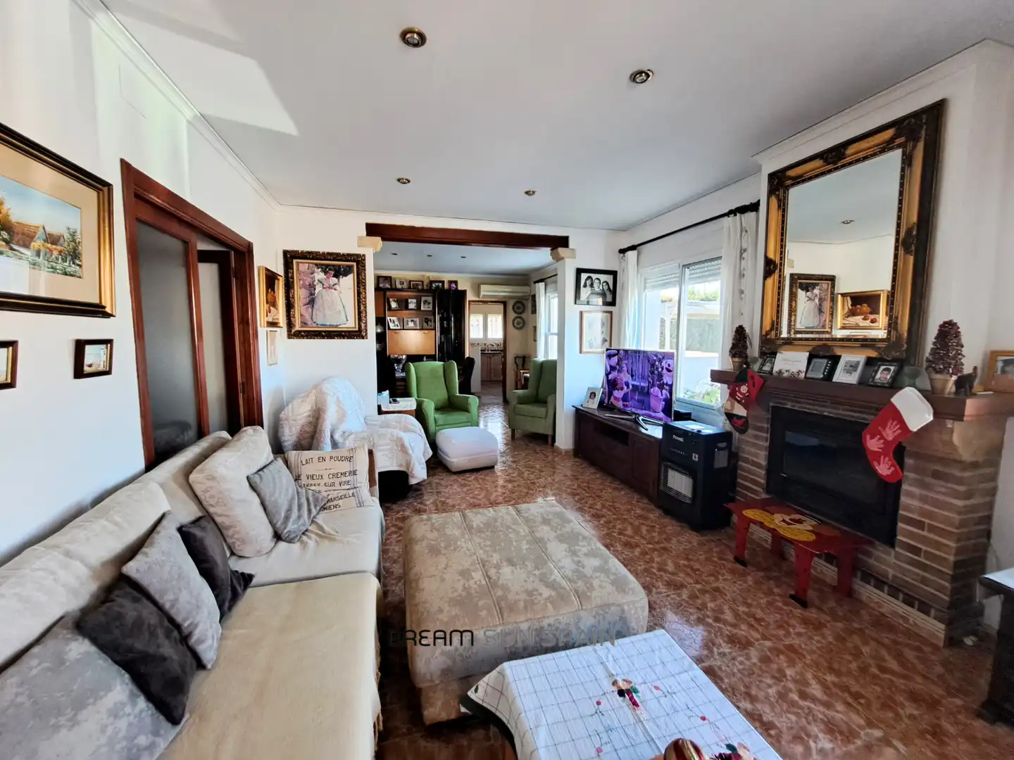Living room of Houses for sale in Dénia  with Air Conditioner, Heating and Private garden