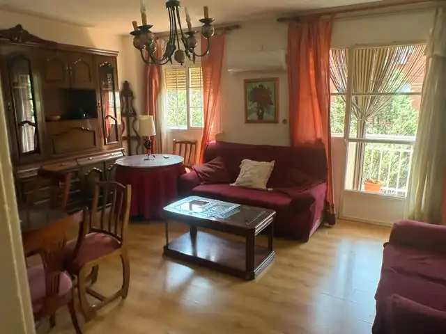 Sala d'estar de Pis de lloguer en Puertollano amb Aire condicionat, Calefacció i Terrassa