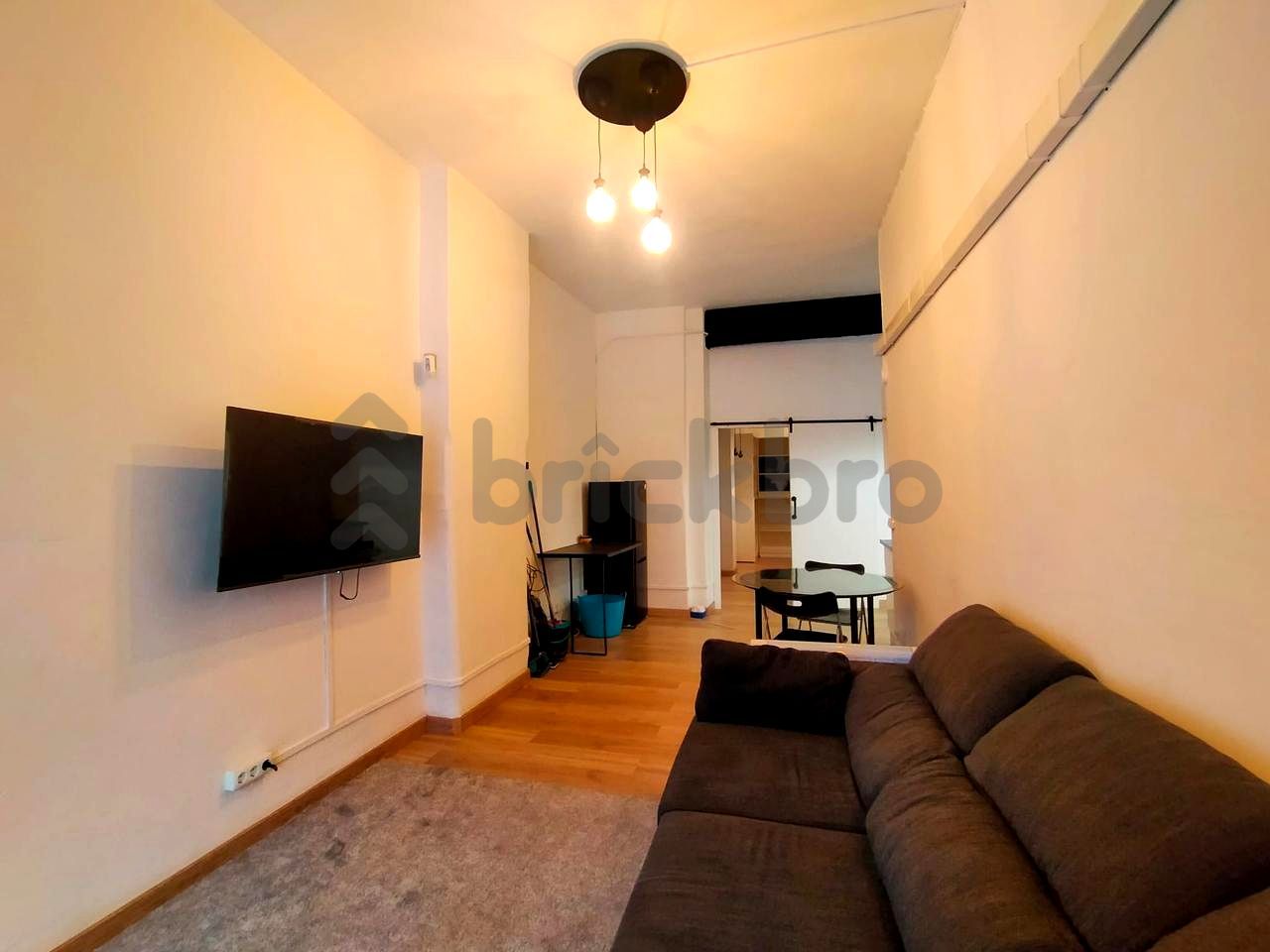 Sala de estar de Estudio en venta en Badalona con Trastero