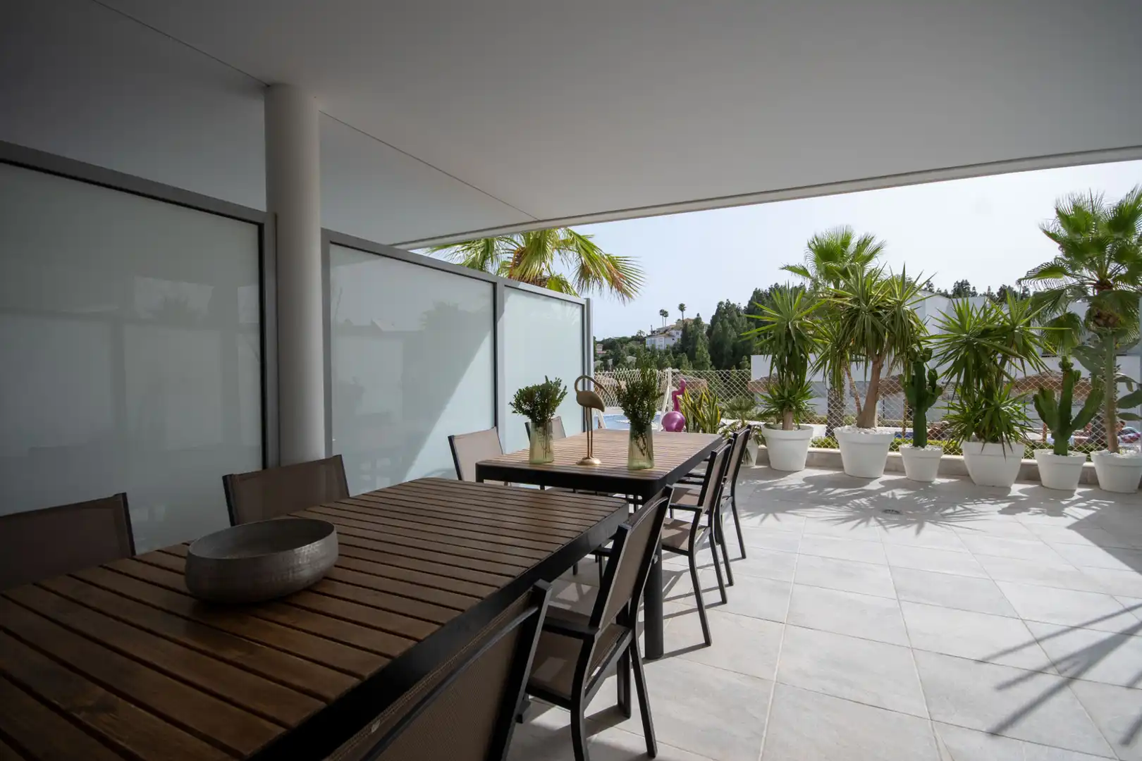 Terraza de Piso en venta en Mijas con Aire acondicionado, Jardín privado y Terraza