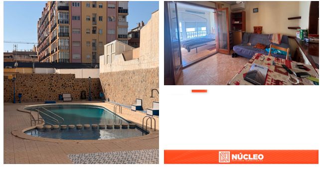Vista exterior de Pis en venda en Torrevieja amb Aire condicionat, Moblat i Internet