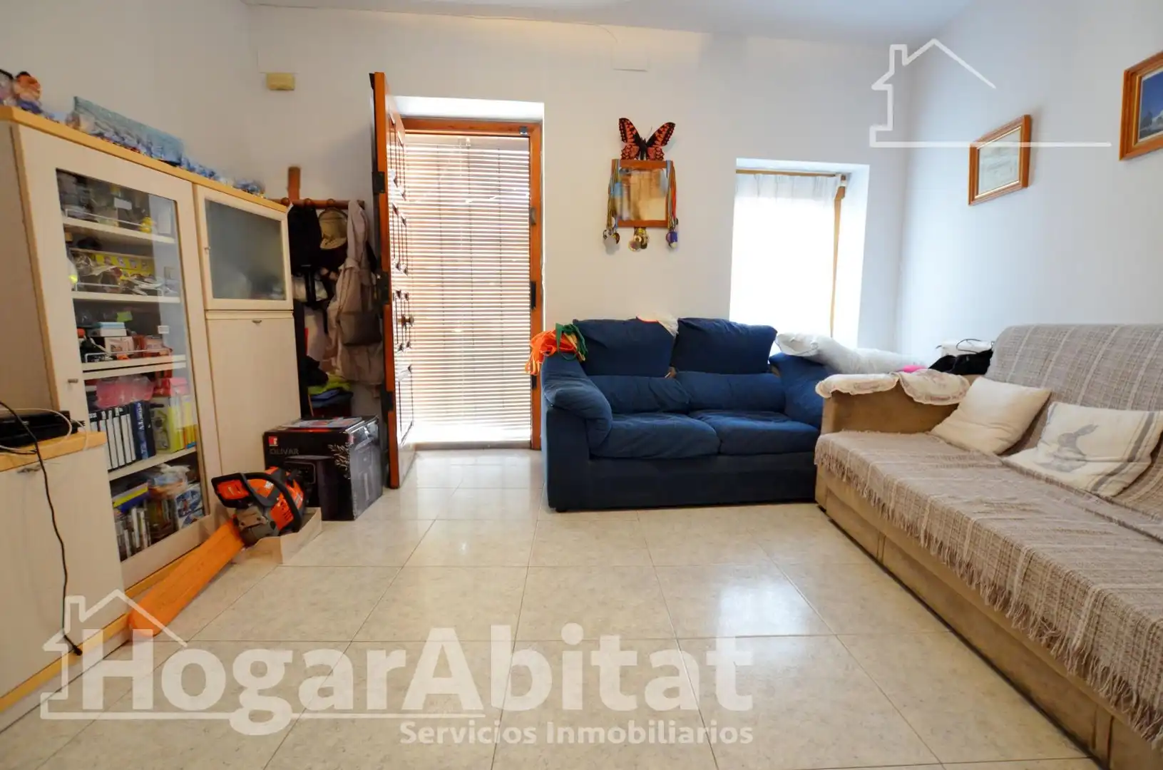Wohnzimmer von Haus oder Chalet zum Verkauf in Oliva mit Terrasse, Abstellraum und Möbliert