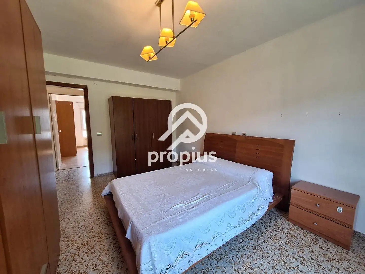Bedroom of Flat for sale in Piloña  with Heating and Furnished